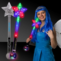 Light Up LED Star Wand w/ Strobe Ball